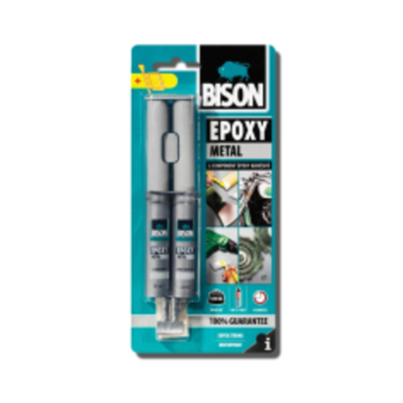 kolla epoxiki bison epoxy syrigne metal 24ml (1)